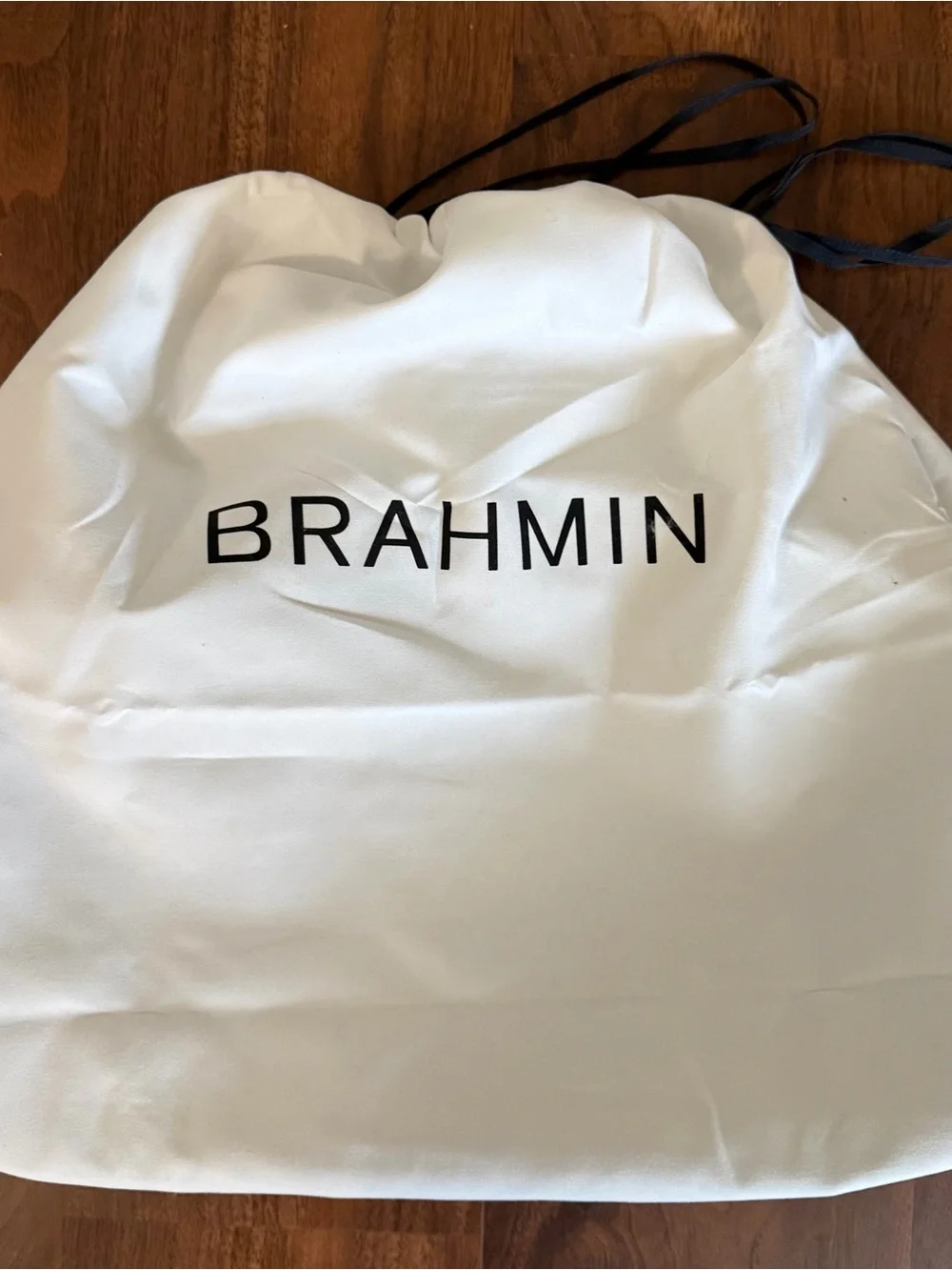 Brahmin Elisa Melbourne Croc Embossed Leather Footed Satchel Shoulder Strap